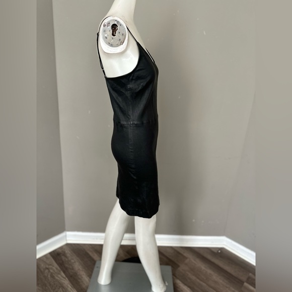 SPRWMN Leather Body Con Mini Dress - Picture 9 of 15